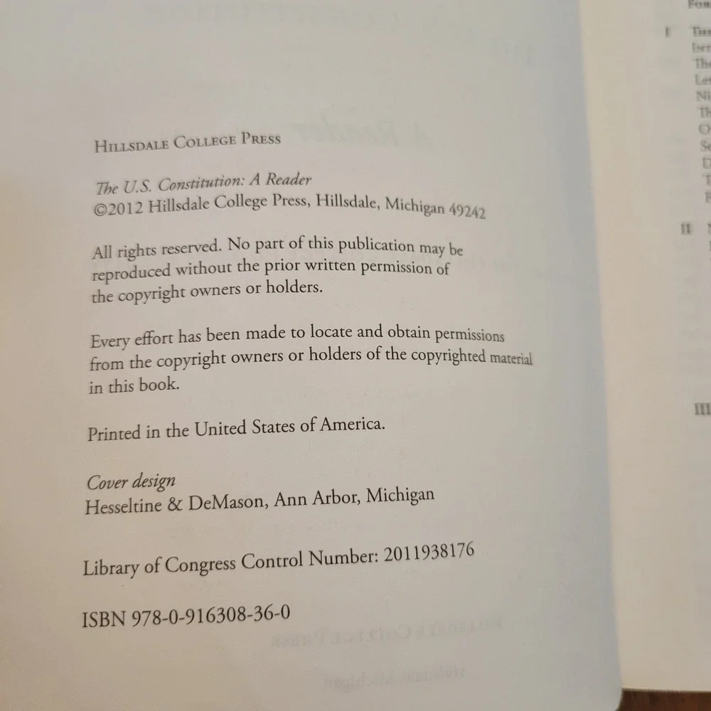 N/A constitution reader
